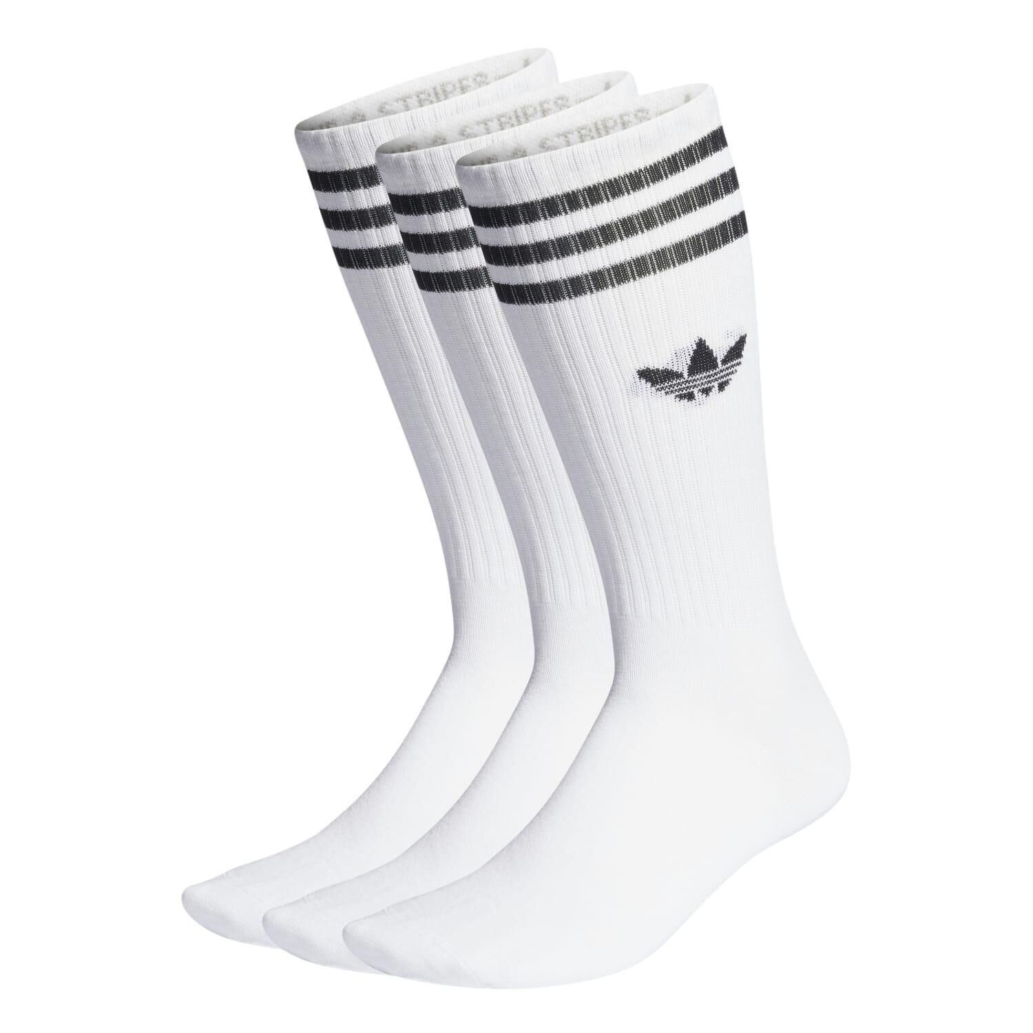 adidas「【ADIDAS ｳｪｱ】U HIGH CREW SOCKS 3P」|ソックス|ホワイト