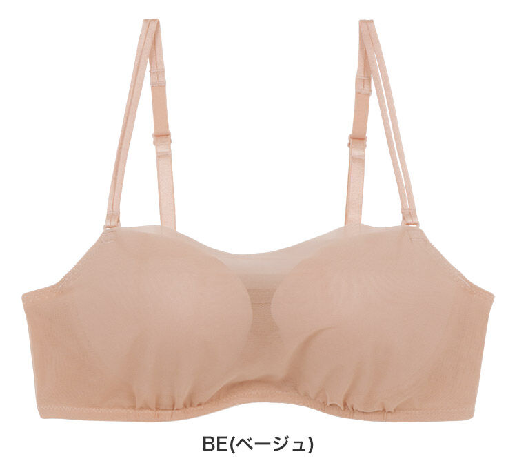 intesucre「アンテシュクレ こんなにズレないストラップレスブラ ブラジャー単品 BCDEFGカップ TBT364」|インナー|