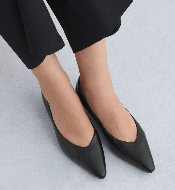 UNITED ARROWS green label relaxing「ポインテッド パンプス（3cmヒール）-晴雨兼用-」|パンプス|