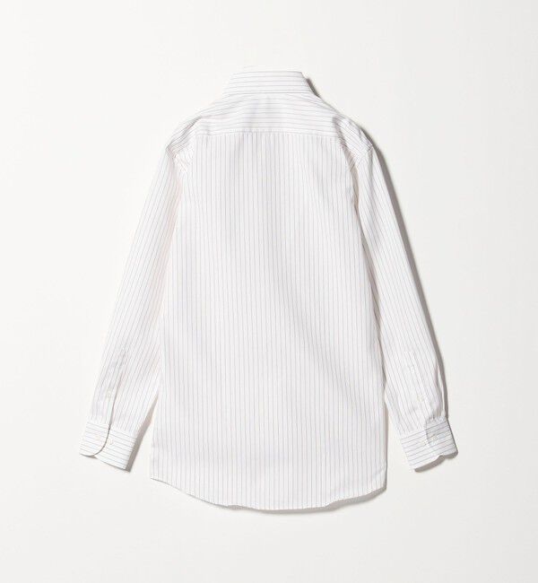 UNITED ARROWS green label relaxing「コットン ピンストライプ タブカラー ドレスシャツ -イージーアイロン-」|シャツ・ブラウス|