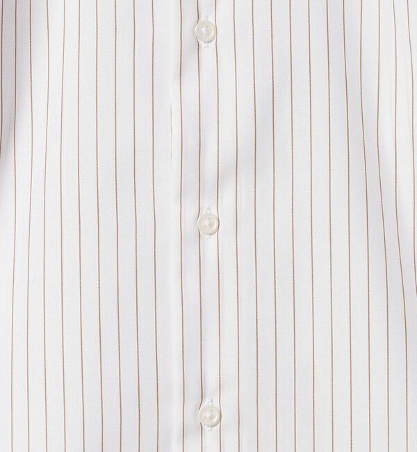 UNITED ARROWS green label relaxing「コットン ピンストライプ タブカラー ドレスシャツ -イージーアイロン-」|シャツ・ブラウス|