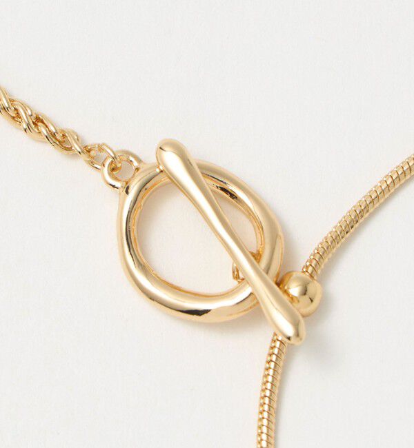 UNITED ARROWS green label relaxing「3WAY チェーンコンビ スライド ネックレス」|ネックレス|