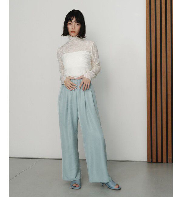 EMMEL REFINES「＜EMMEL REFINES＞EM ナミナミ シアータート ルカットソー」|Tシャツ・カットソー|