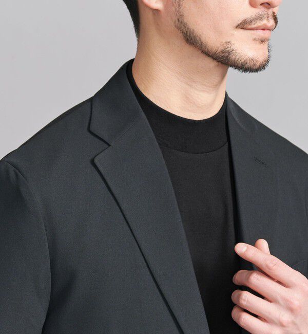 BEAUTY&YOUTH UNITED ARROWS「【WEB限定 WARDROBE SMART】クリア  ガスコットン モックネック カットソー【抗菌・防臭】」|Tシャツ・カットソー|