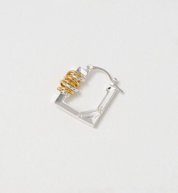 BEAUTY&YOUTH UNITED ARROWS「＜LAPUIS＞Coil Frame ピアス」|ピアス|