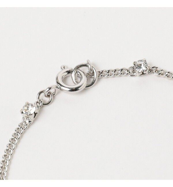 Ray BEAMS 「ビジュー チェーン ブレスレット」|ブレスレット・バングル|