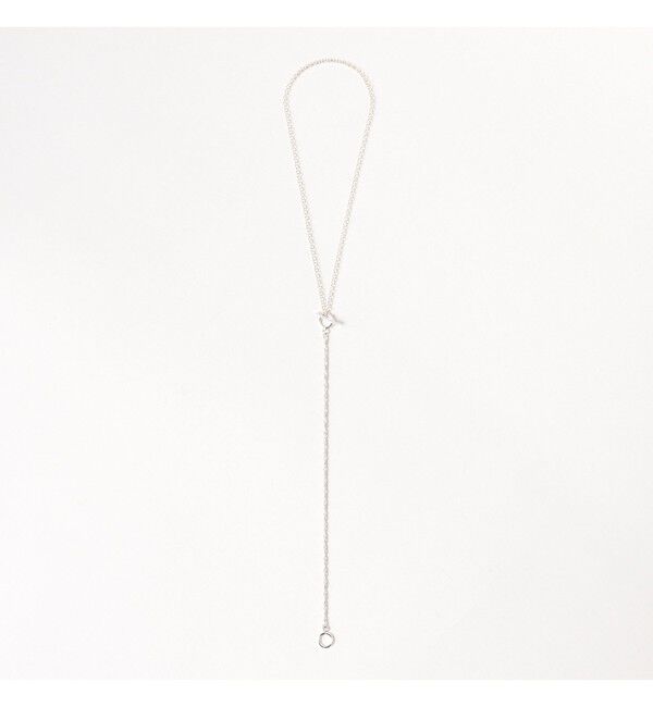 Demi-Luxe BEAMS 「ISOLATION / コンビネーション ロングネックレス シルバー ILN‐0139」|その他|