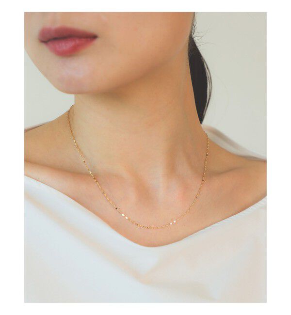 Demi-Luxe BEAMS 「les bon bon / ヴィクトリア モデレート ネックレス イエローゴールド」|その他|