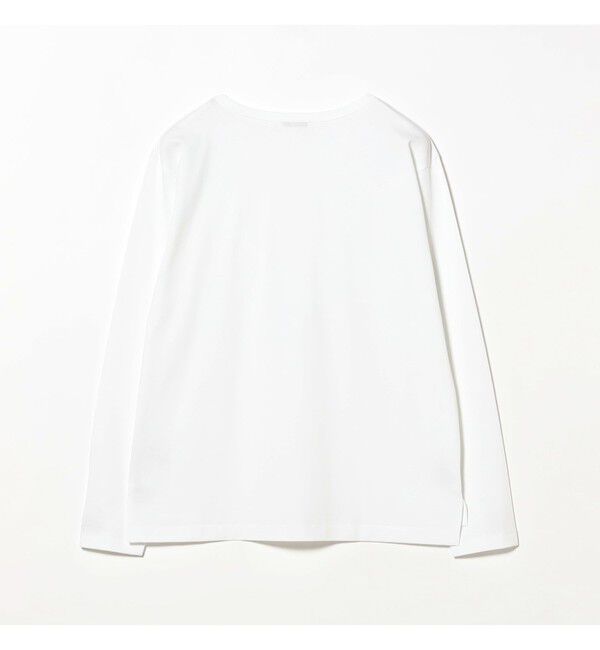 Demi-Luxe BEAMS 「【別注】ATON / DRY COTTON JERSEY ロングスリーブ Tシャツ」|Tシャツ・カットソー|
