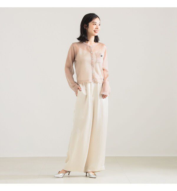 Demi-Luxe BEAMS 「BAUM UND PFERDGARTEN / グリッター ニットカーディガン」|ニット・セーター|