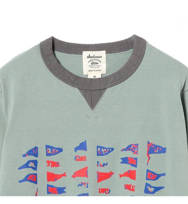 BEAMSBOY「【別注】Jackman / ロゴ ロングスリーブ 25FW」|Tシャツ・カットソー|