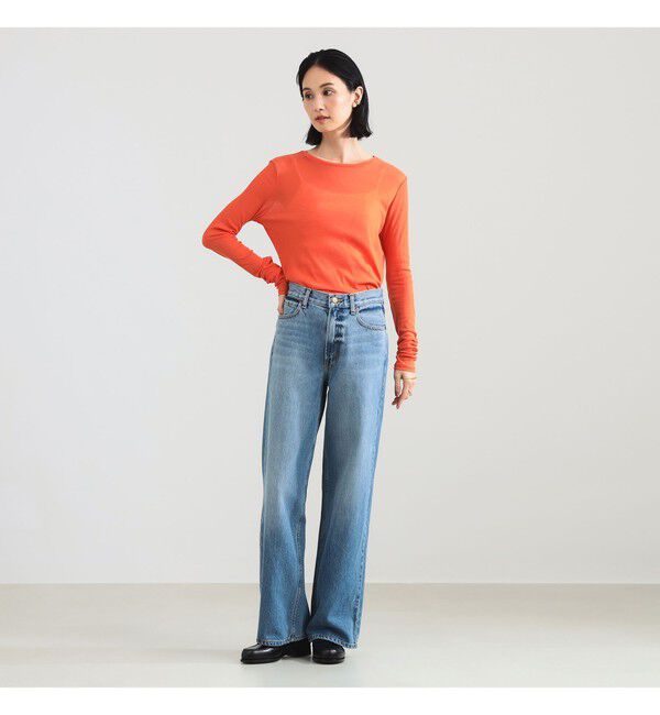 Demi-Luxe BEAMS 「B SIDES  / ELISSA JEAN デニムパンツ」|デニム|