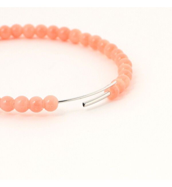 Ray BEAMS 「グラス ボール フープ ピアス」|その他|