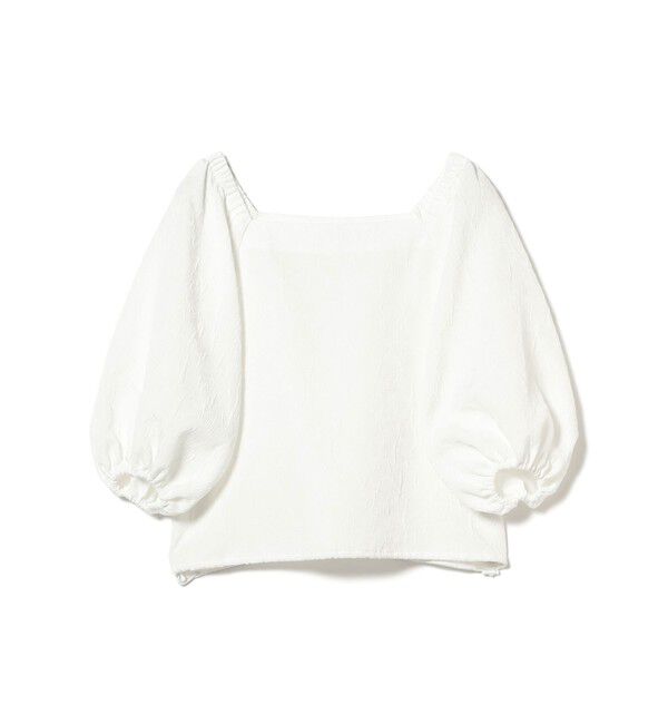 Demi-Luxe BEAMS 「エディター東原妙子 &times; Demi-Luxe BEAMS / 2WAY ジャカード ブラウス」|シャツ・ブラウス|