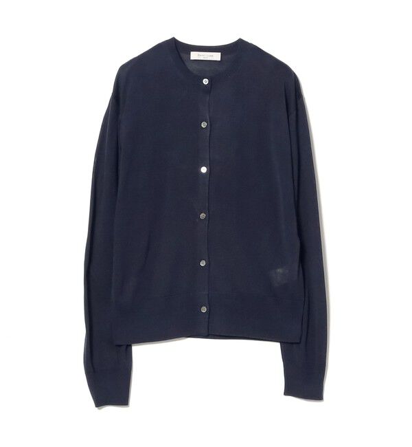 Demi-Luxe BEAMS 「シルク クルーネック カーディガン」|ニット・セーター|