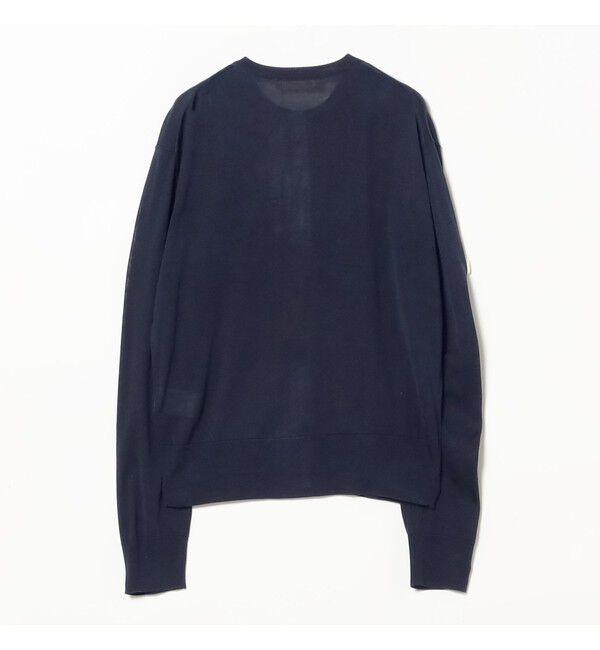 Demi-Luxe BEAMS 「シルク クルーネック カーディガン」|ニット・セーター|