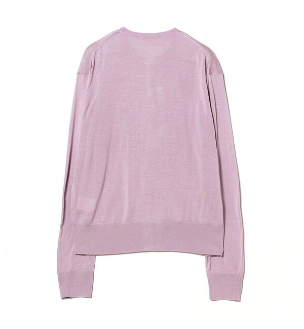 Demi-Luxe BEAMS 「シルク クルーネック カーディガン」|ニット・セーター|