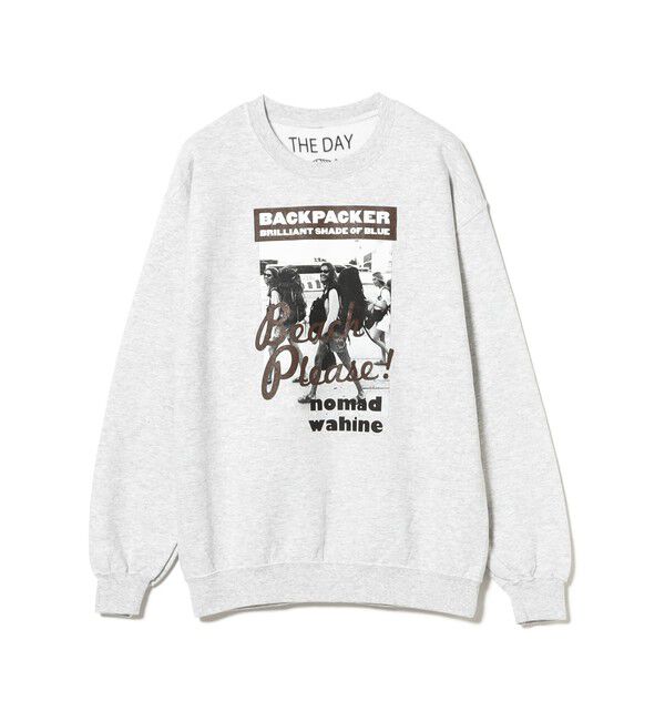 BEAMS PLUS「【別注】THE DAY ON THE BEACH / Sweat Crew Neck」|スウェット・ジャージ|Ash