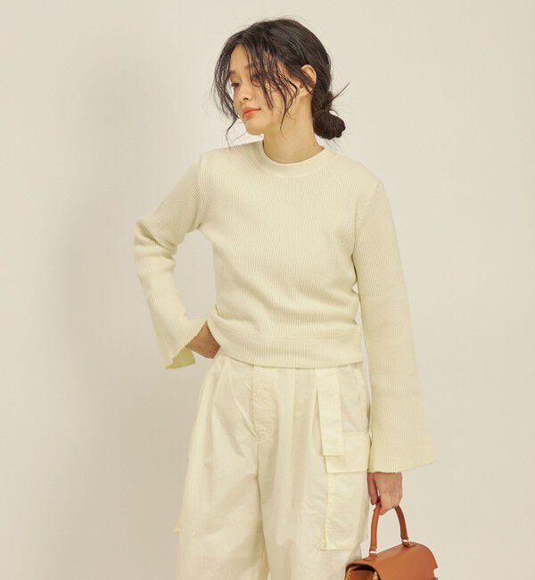 SHIPS for women「製品染め ワッフル プルオーバー」|Tシャツ・カットソー|