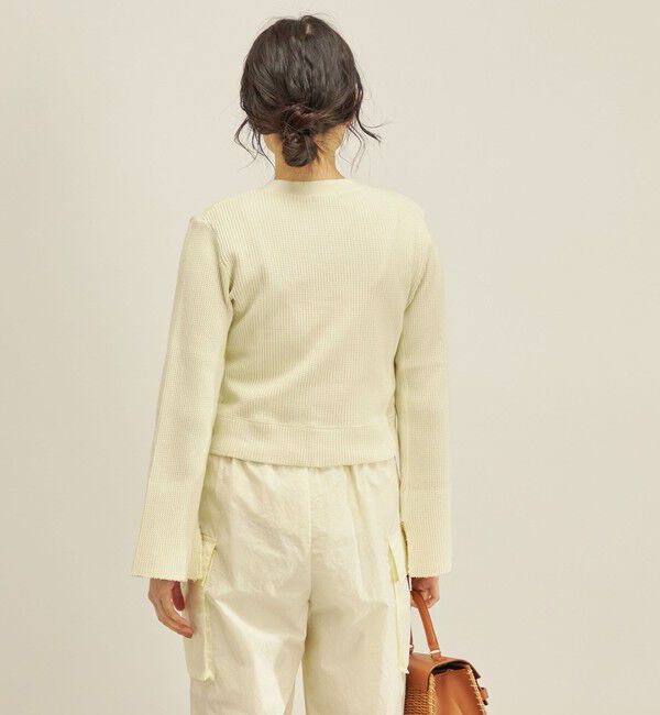 SHIPS for women「製品染め ワッフル プルオーバー」|Tシャツ・カットソー|