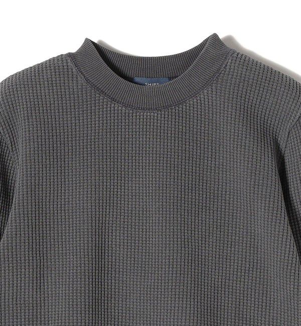 SHIPS for women「製品染め ワッフル プルオーバー」|Tシャツ・カットソー|