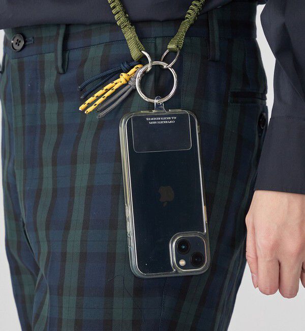 SHIPS「【WEB限定/SHIPS別注】BYONBYON: ショルダー モバイル ストラップ」|ストラップ|