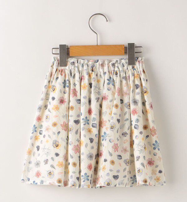 SHIPS KIDS「SHIPS KIDS:100～130cm / リバティ スカート」|フレア|