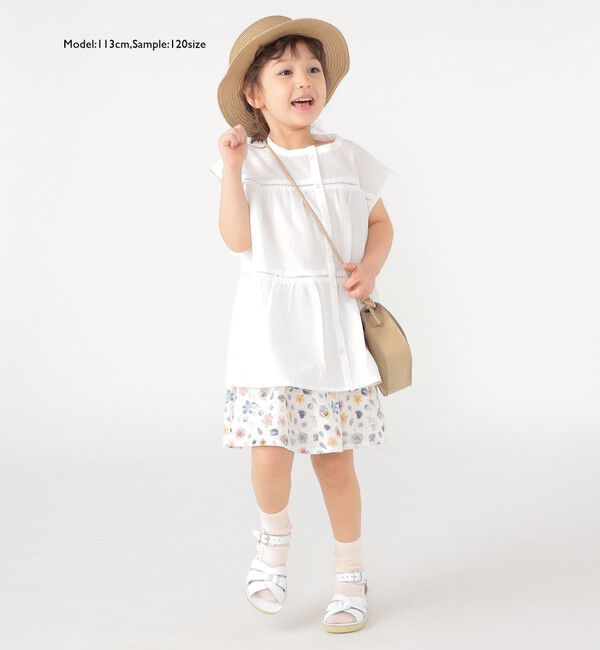 SHIPS KIDS「SHIPS KIDS:100～130cm / リバティ スカート」|フレア|