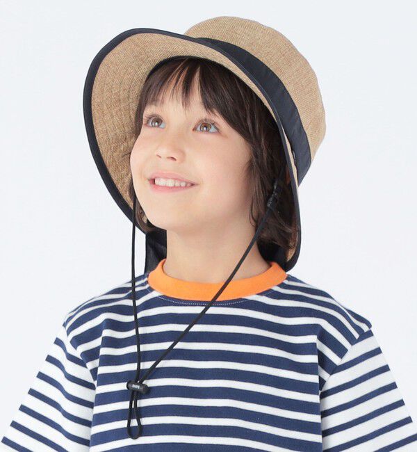 SHIPS KIDS「SHIPS KIDS:〈手洗い可能/接触冷感〉アドベンチャー ハット」|ハット|
