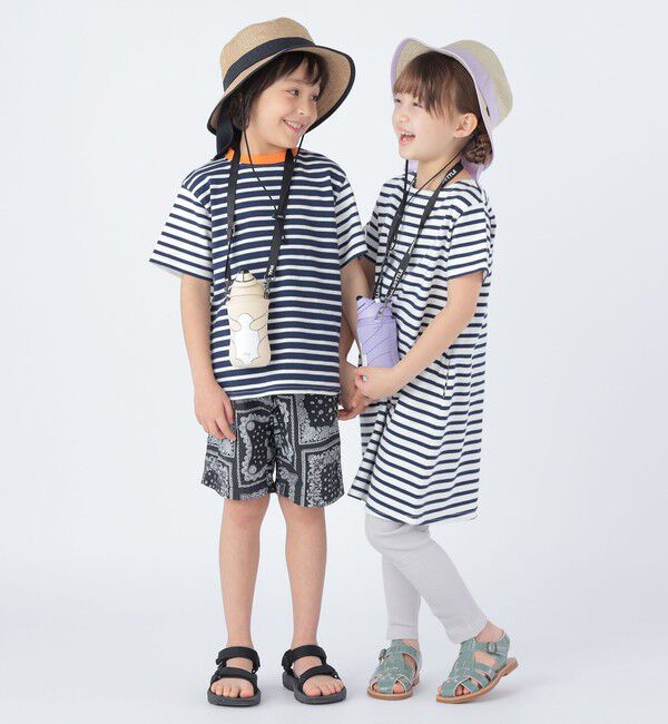 SHIPS KIDS「SHIPS KIDS:〈手洗い可能/接触冷感〉アドベンチャー ハット」|ハット|