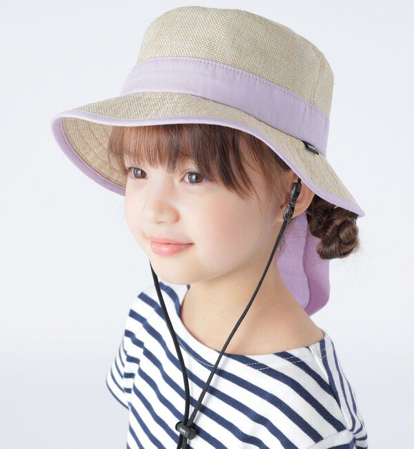 SHIPS KIDS「SHIPS KIDS:〈手洗い可能/接触冷感〉アドベンチャー ハット」|ハット|