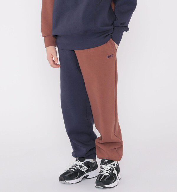 SHIPS KIDS「SHIPS KIDS:140～160cm / 2トーン スウェット パンツ」|その他|