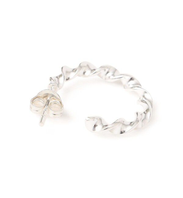 SHIPS for women「Luasifar:ツイスト フープ ピアス」|ピアス|