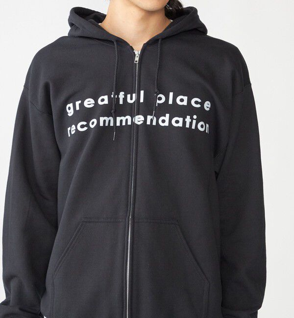 SHIPS「【SHIPS別注】THE DAY ON THE BEACH: プリント ジップ パーカー」|パーカー|