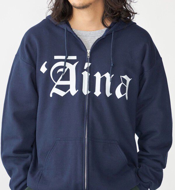 SHIPS「【SHIPS別注】THE DAY ON THE BEACH: プリント ジップ パーカー」|パーカー|