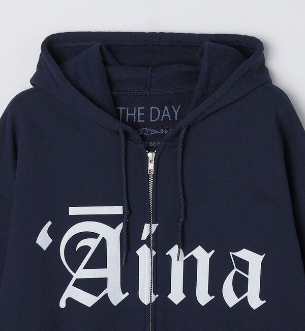 SHIPS「【SHIPS別注】THE DAY ON THE BEACH: プリント ジップ パーカー」|パーカー|