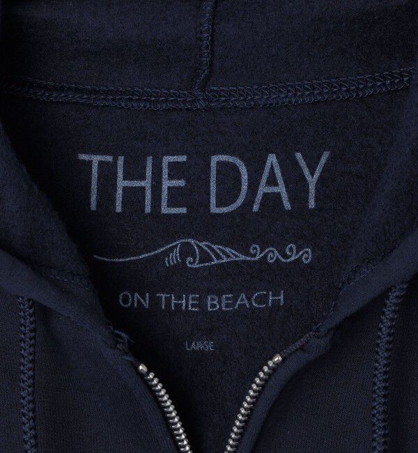 SHIPS「【SHIPS別注】THE DAY ON THE BEACH: プリント ジップ パーカー」|パーカー|