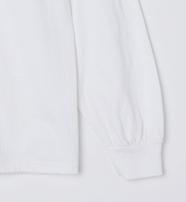 SHIPS「【SHIPS別注】THE DAY ON THE BEACH: プリント ポケット Tシャツ（ロンT）」|Tシャツ・カットソー|