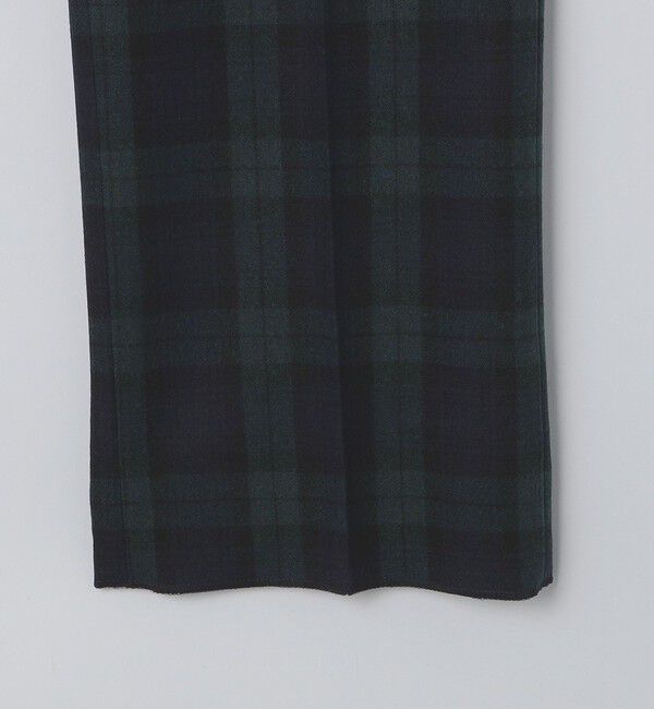 SHIPS「BERNARD ZINS: H8 ウール ブラックウォッチ スラックス」|スラックス|