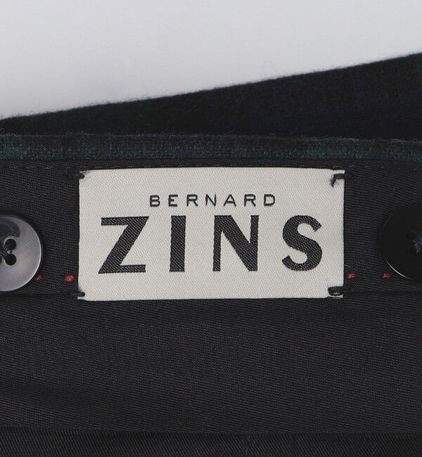 SHIPS「BERNARD ZINS: H8 ウール ブラックウォッチ スラックス」|スラックス|