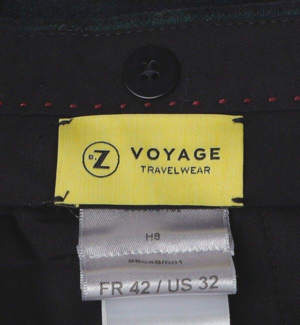 SHIPS「BERNARD ZINS: H8 ウール ブラックウォッチ スラックス」|スラックス|