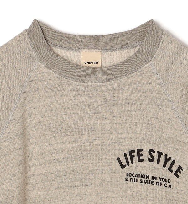 SHIPS Days「【SHIPS DAYS別注】UNDYED: ラグラン クルー スウェット」|ベスト・ジレ|