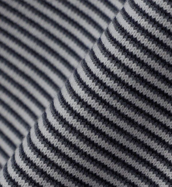 SHIPS「SHIPS:〈洗濯機可能〉14ゲージ マイクロボーダー ウール スウェット ニット」|ニット・セーター|