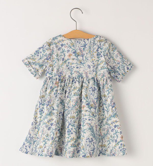 SHIPS KIDS「SHIPS KIDS:80～90cm / リバティ 半袖 ワンピース」|ワンピース|