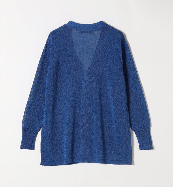 quaranciel「quaranciel:〈手洗い可能〉バルキー Vネック ガウン カーディガン」|カーディガン|