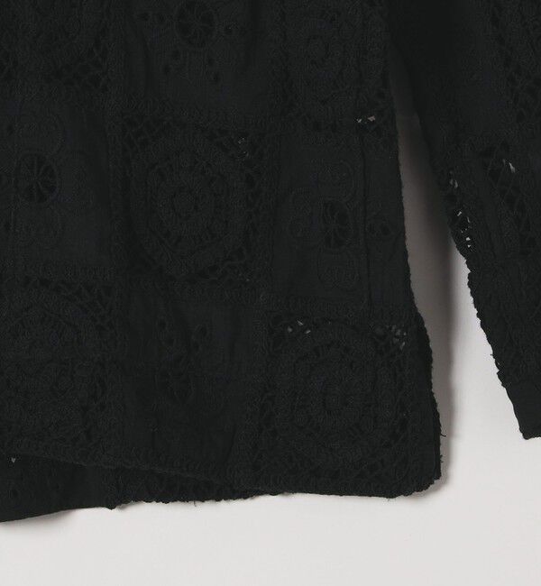 SHIPS any「SHIPS any:〈手洗い可能〉パッチワーク レース ジャケット シャツ」|その他|