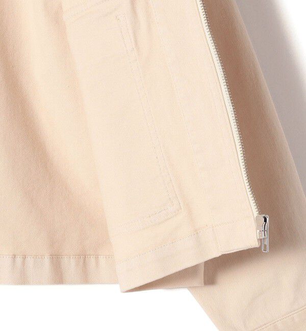 SHIPS Colors 「SHIPS Colors:〈洗濯機可能〉カラーデニム ジップアップ ブルゾン」|デニムジャケット|