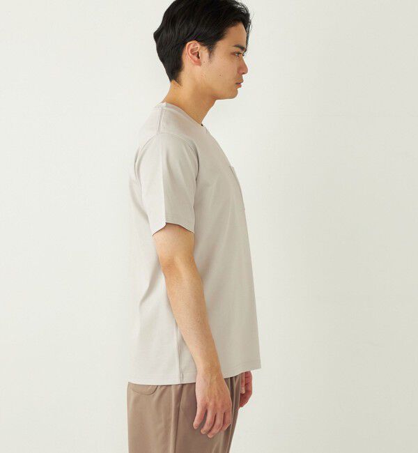 SHIPS Colors 「SHIPS Colors:〈接触冷感〉シルケット コットン クルーネック TEE◇」|Tシャツ・カットソー|