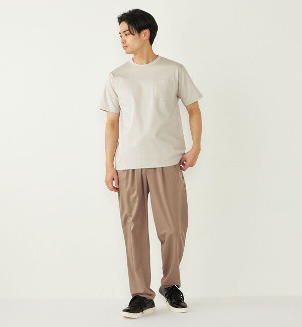 SHIPS Colors 「SHIPS Colors:〈接触冷感〉シルケット コットン クルーネック TEE◇」|Tシャツ・カットソー|