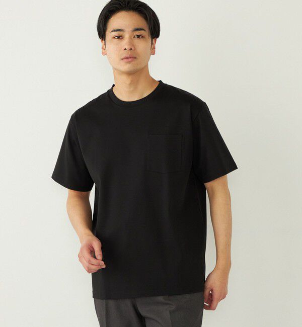 SHIPS Colors 「SHIPS Colors:〈接触冷感〉シルケット コットン クルーネック TEE◇」|Tシャツ・カットソー|